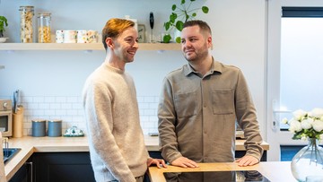 HOUSE PARTY: Ian and Ollie want to make some home improvements